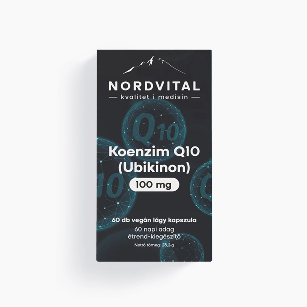 Nordvital Koenzim Q10 (Ubikinon) 60 db kapszula_1 Nordvital Koenzim Q10 (Ubikinon) 60 db kapszula - Image 1